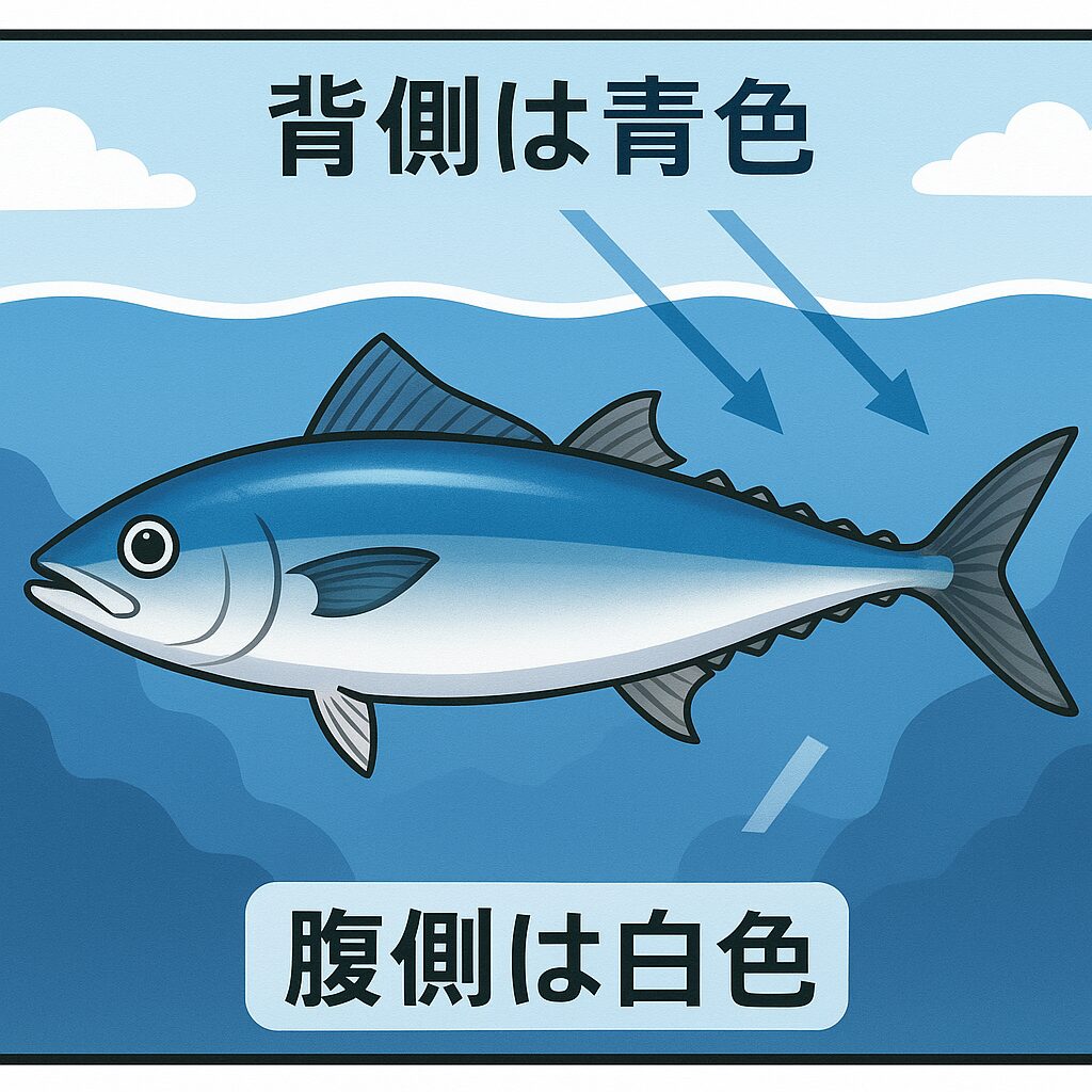 回遊魚の背中はなぜ青い？ブリ・カツオ・マグロ・アジに共通する“海の擬態”の秘密とは。釣太郎