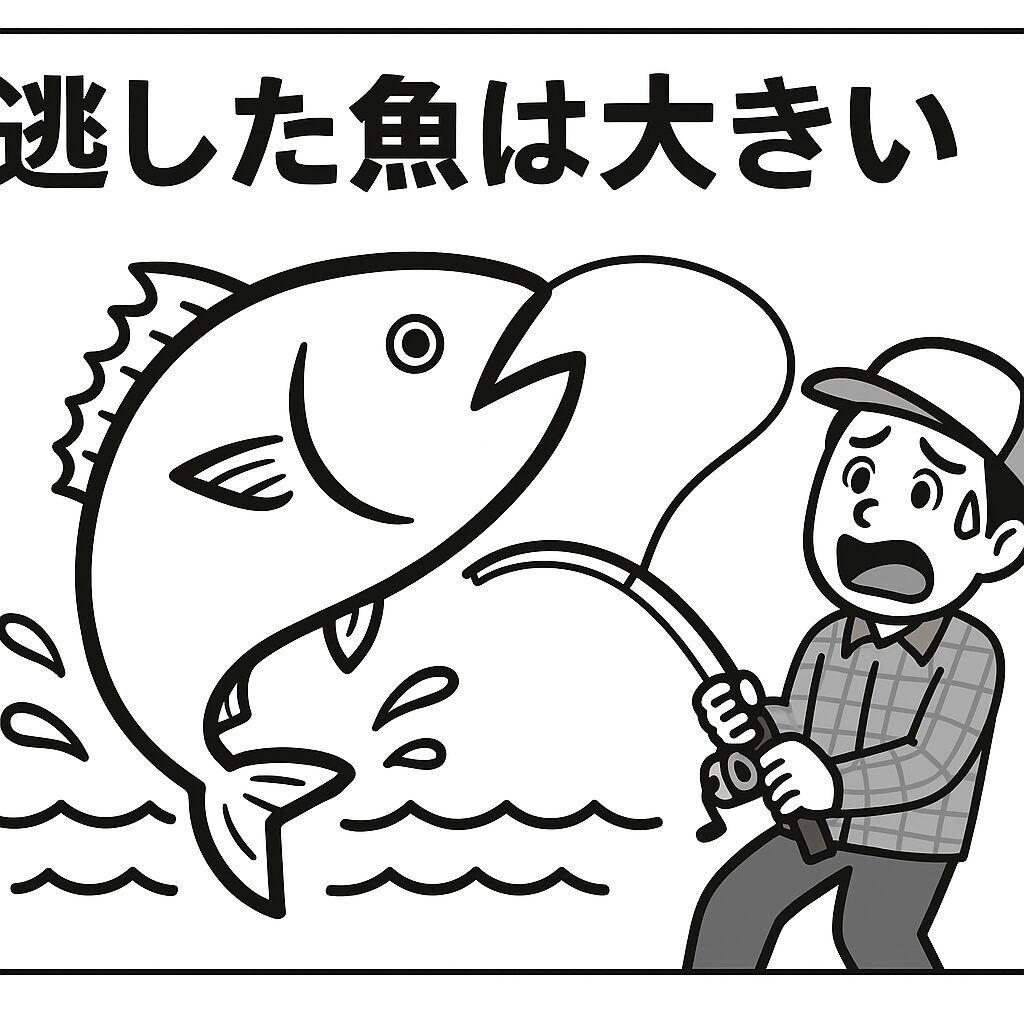 「逃した魚は大きい」という心理は、損失回避バイアス、後悔、未完了のタスク、そして妄想による美化といった人間の複雑な心理が絡み合って生まれます。釣太郎