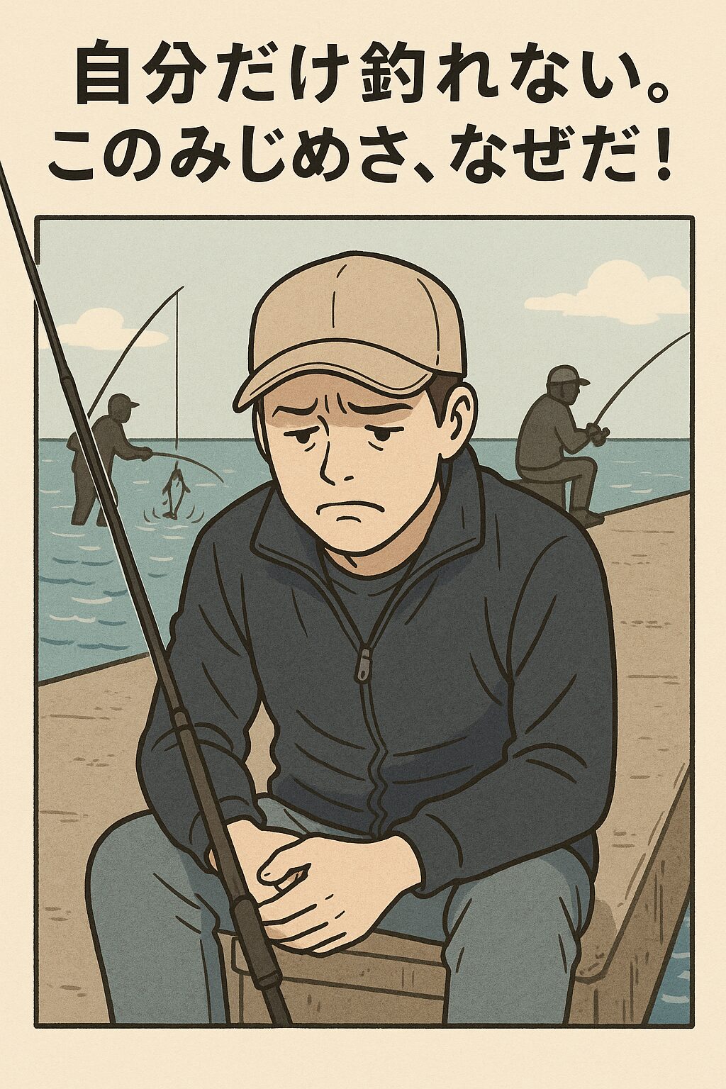 自分だけ釣れない！このみじめさの正体と、今すぐできる5つの改善策【ビギナー釣り人必読】釣太郎