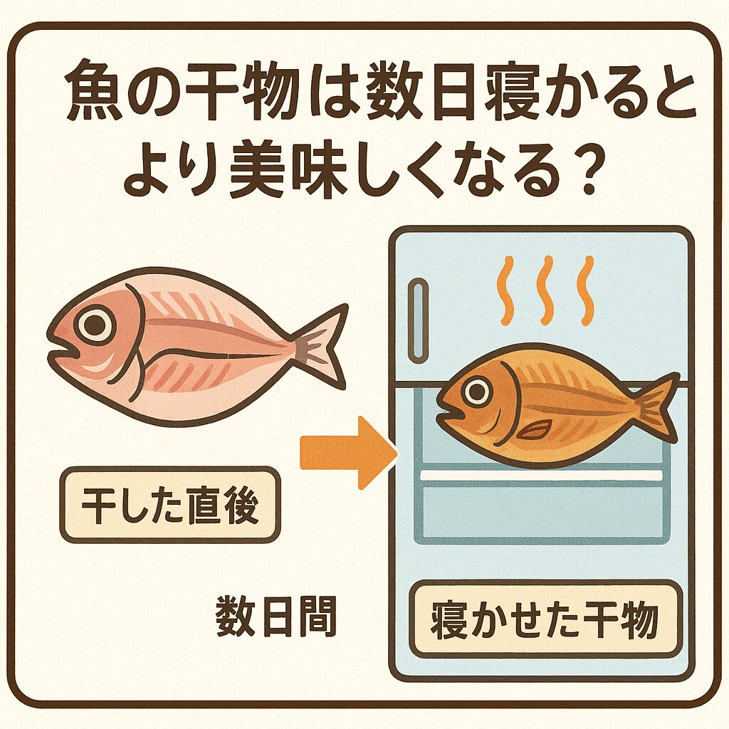 魚の干物は“数日寝かせる”とさらに美味しくなる!?その理由と正しい保存法を解説!釣太郎