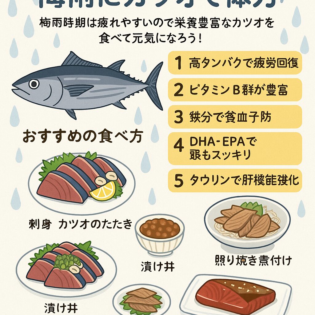 カツオで梅雨バテ解消。釣太郎