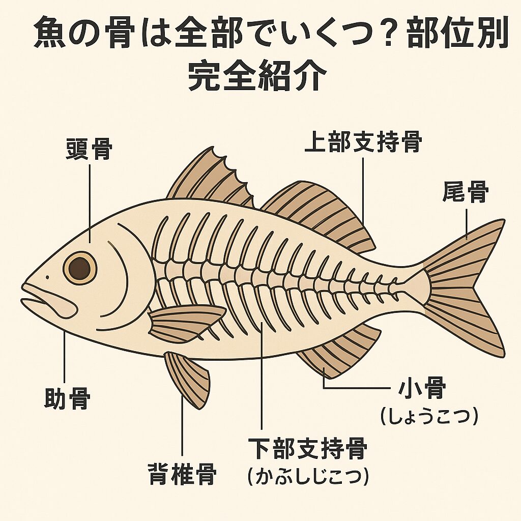 魚の骨のご紹介。釣太郎