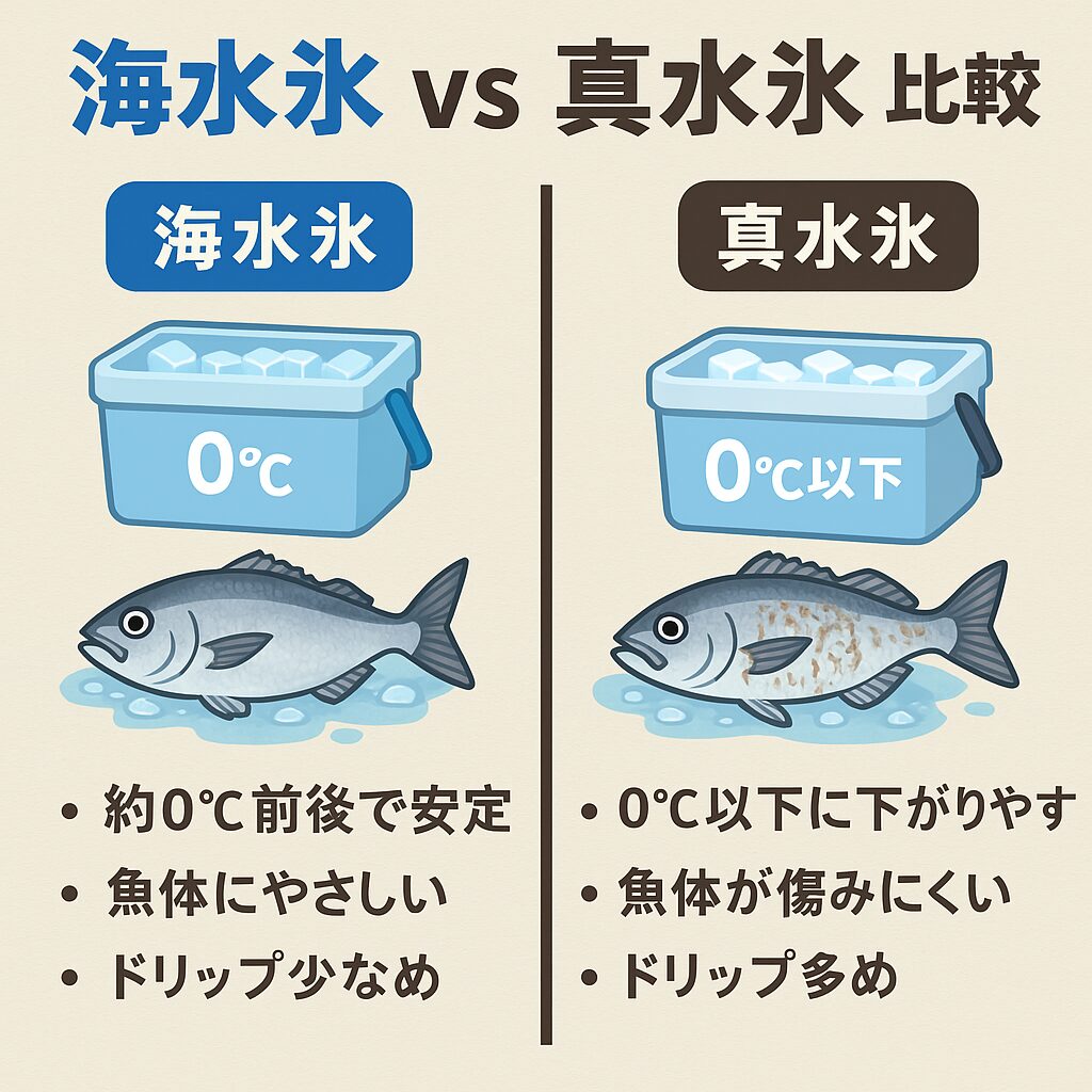【暑い夏の必需品】魚の冷却は「海水氷」が安心!真水氷との違いとは?釣太郎