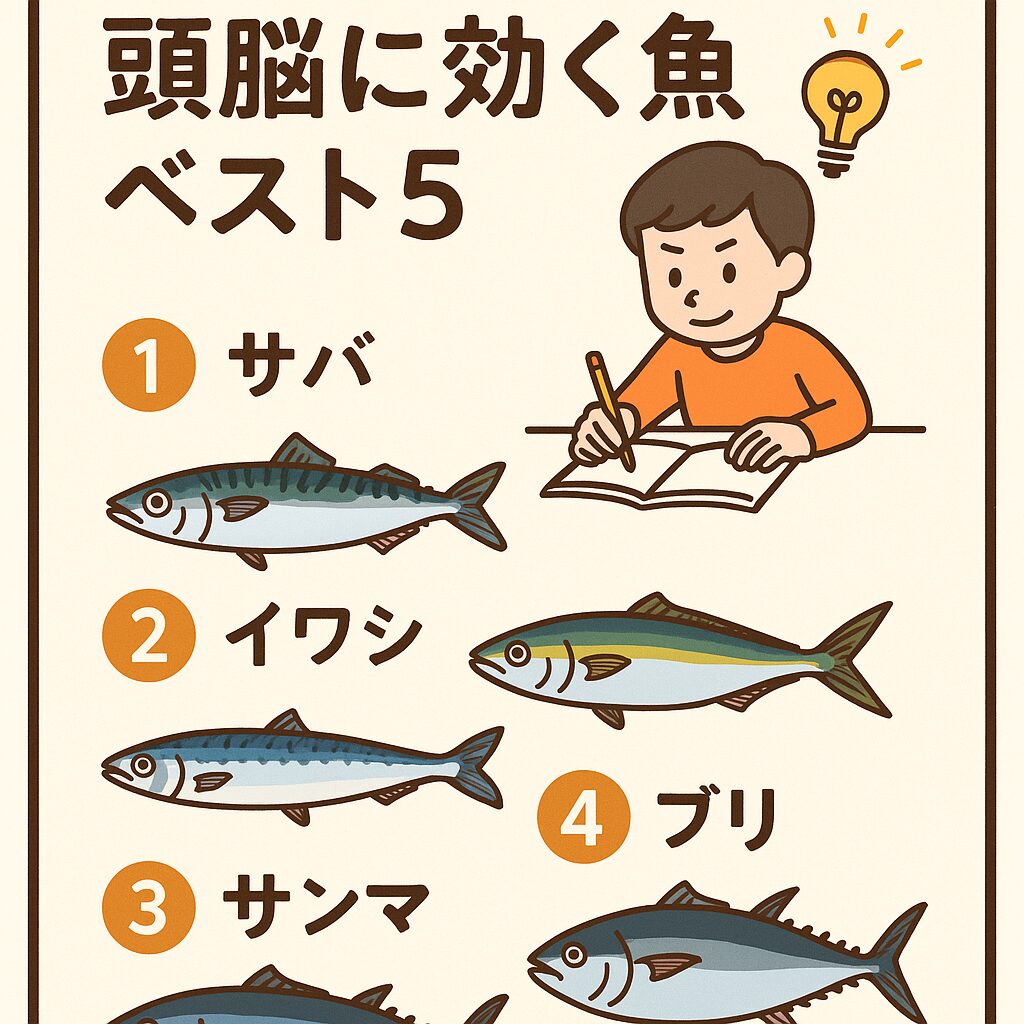 【保存版】受験生の脳に効く！親が食べさせたい「頭が良くなる魚」ベスト5。釣太郎