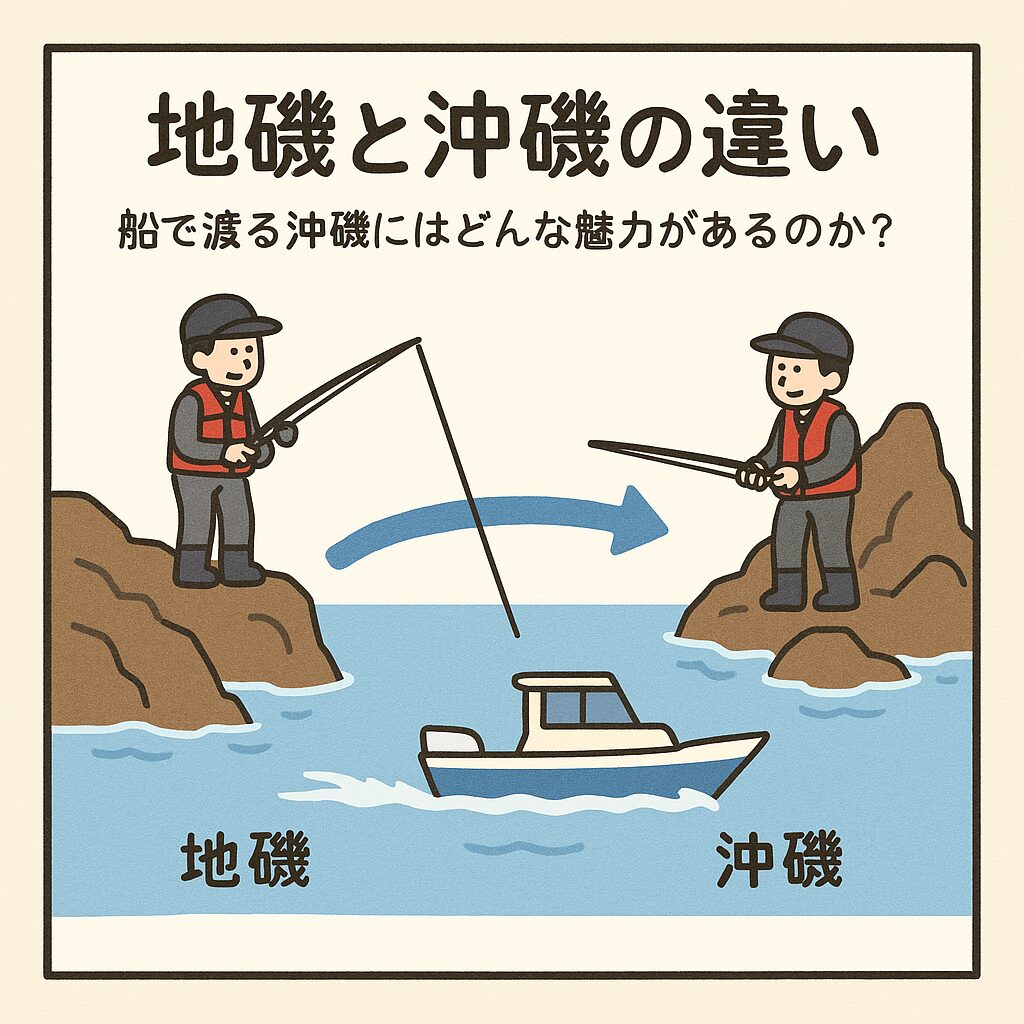 地磯と沖磯の違いとは？船で渡る「沖磯」釣りの魅力を徹底解説【初心者向け】釣太郎