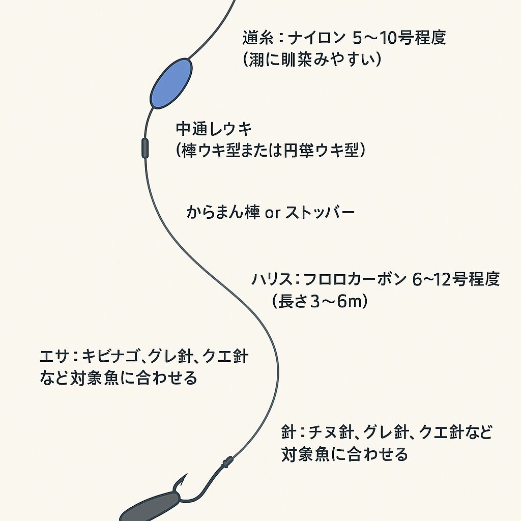スルスルスルルー釣り（スルルー、完全フカセ）って何？その魅力と仕掛けを徹底解説！釣太郎