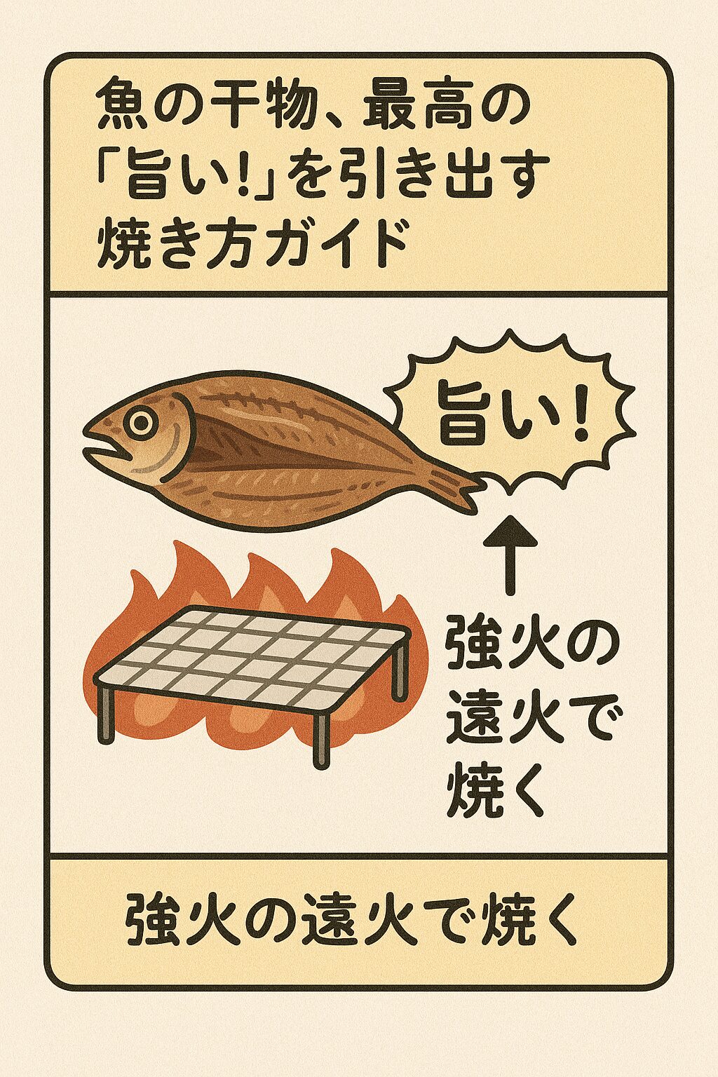 魚の塩焼きも美味しいが、干物はさらに「旨味」が強い理由。釣太郎
