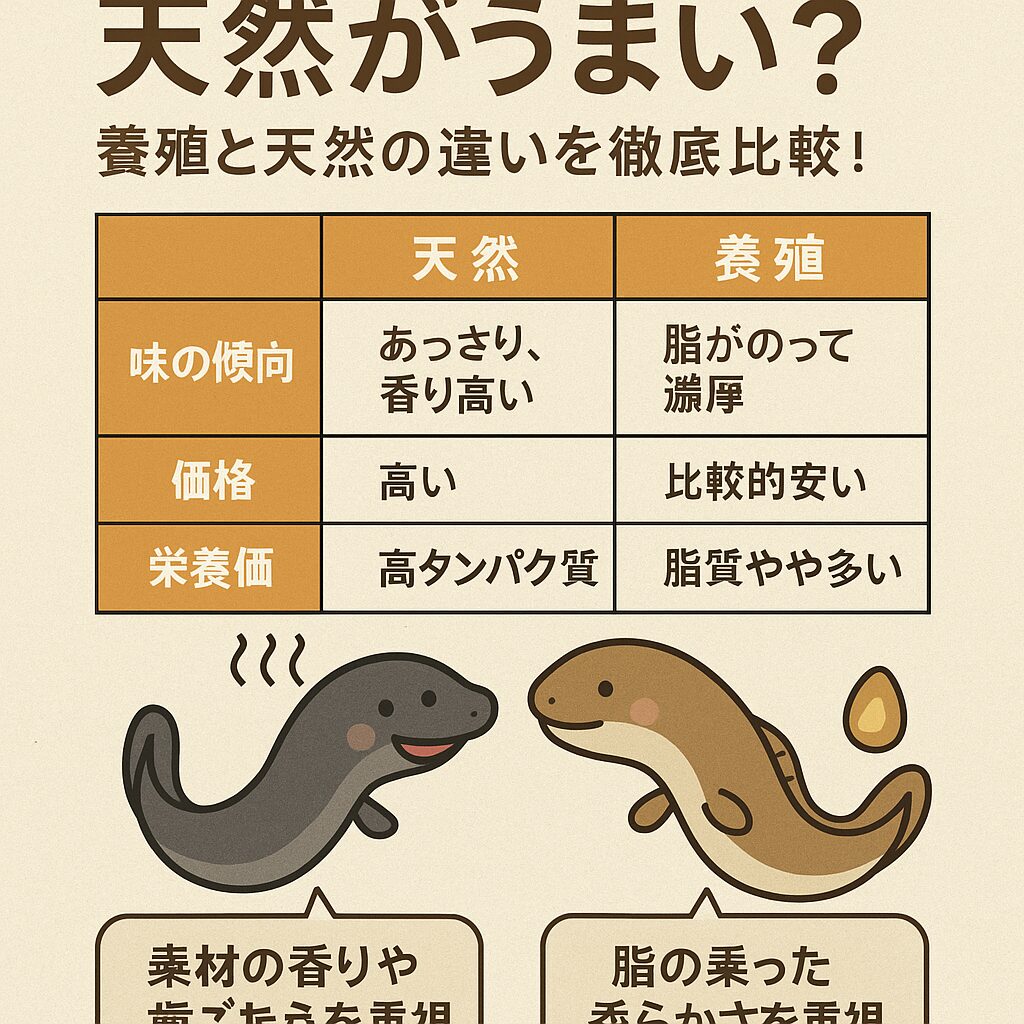 ウナギはやっぱり天然がうまい？養殖と天然の違いを徹底比較！釣太郎
