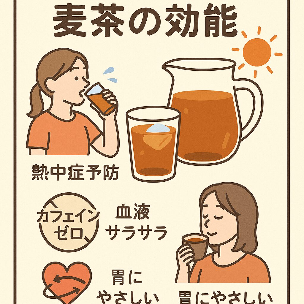 【夏の定番飲料】麦茶の驚くべき効能とは？暑い日に選ばれる理由を徹底解説！釣太郎