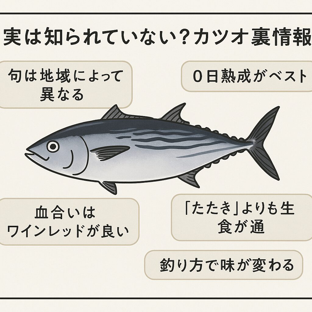知る人ぞ知るカツオの裏情報。釣太郎