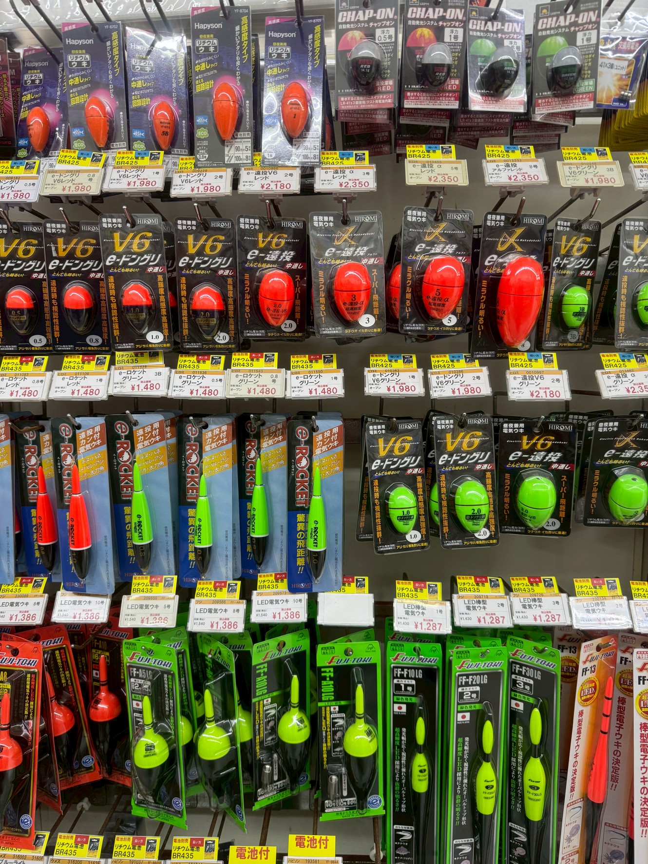 【夜釣り入門】電気ウキは「円錐型」？「棒ウキ」？どっちが釣れるのか徹底比較！釣太郎