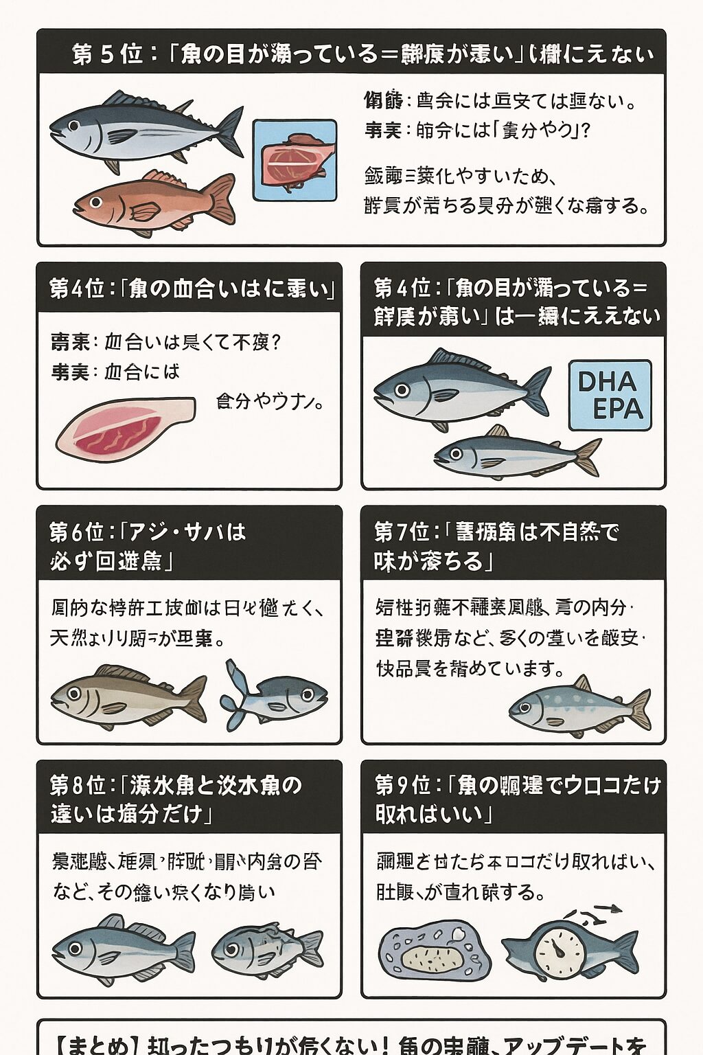 【魚の雑学】一見正しいけど実は間違い!魚に関する誤解・勘違いベスト10。釣太郎