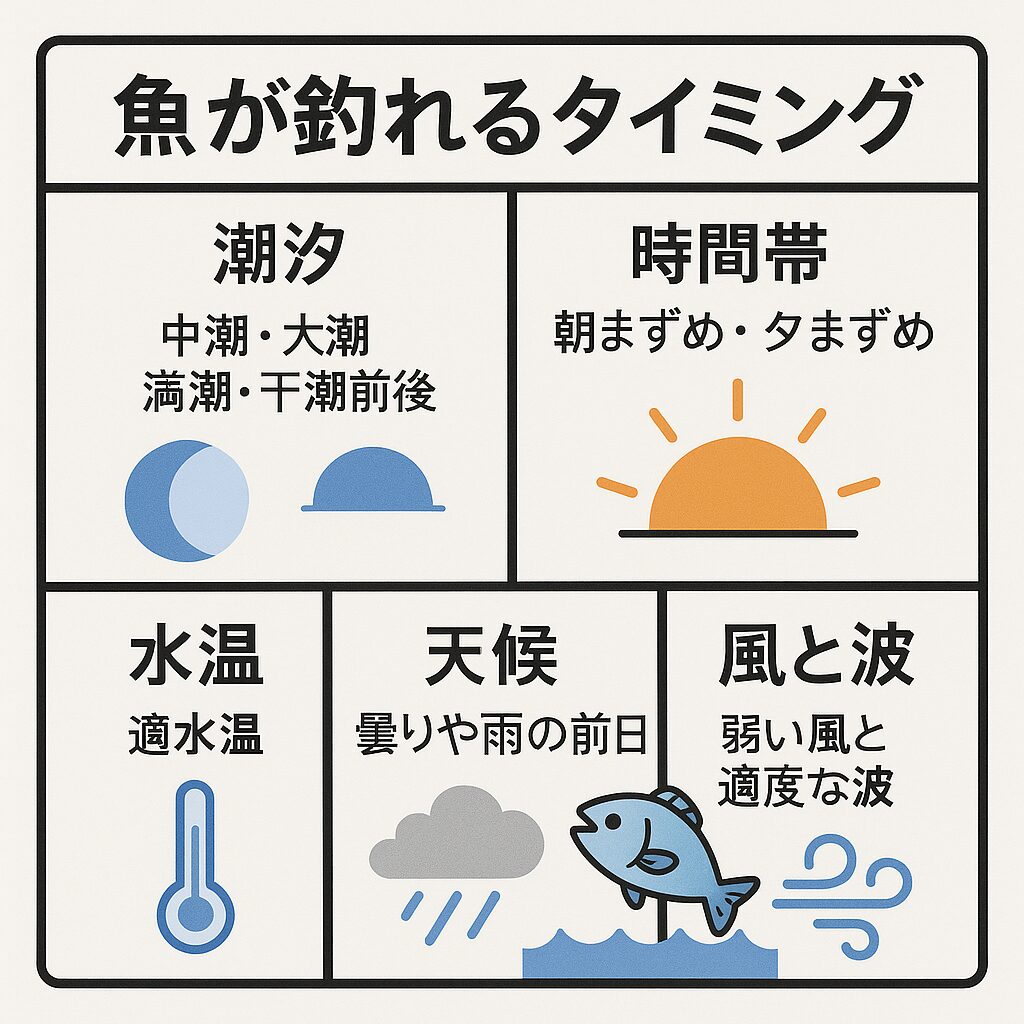 【AI徹底分析】魚が釣れるタイミングとは？釣果アップのための科学的アプローチ。釣太郎