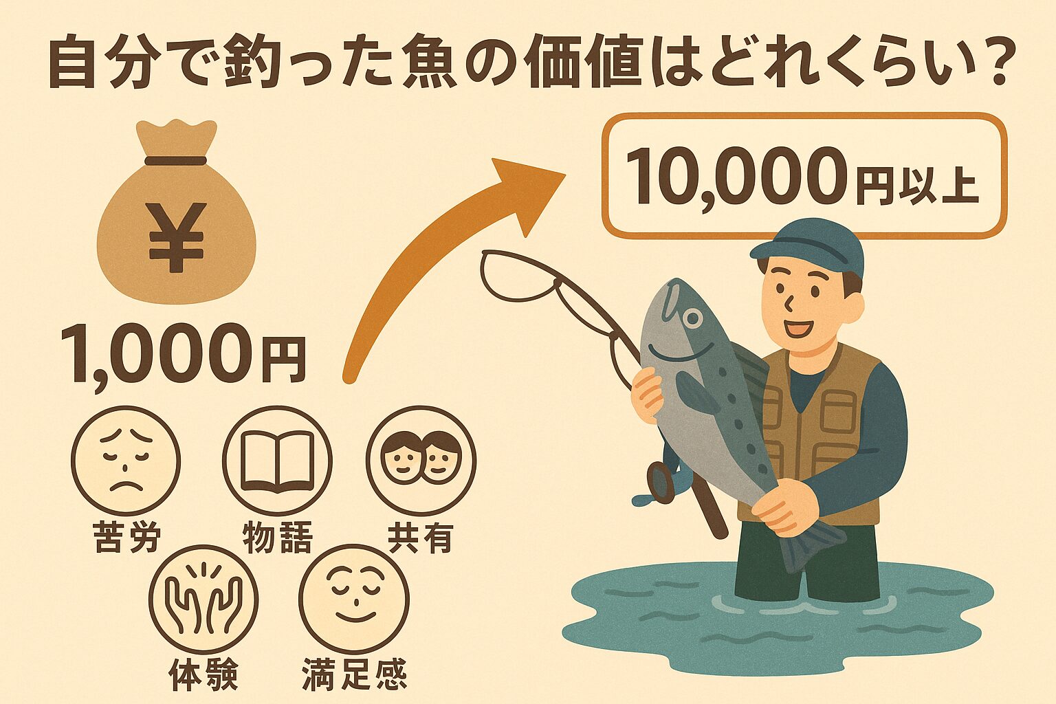 自分で釣った魚の“価値”が10倍に跳ね上がる理由とは？AIが釣り人の深層心理を解剖。釣太郎