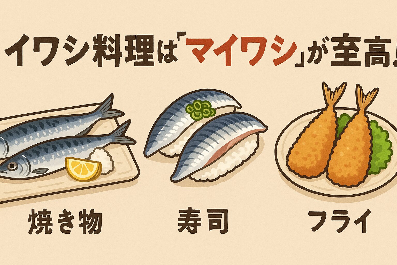 マイワシは、その豊富な脂と旨味、肉厚でふっくらとした身、そしてあらゆる料理に対応できる汎用性の高さから、イワシ料理を最大限に楽しむための最高の選択肢です。釣太郎