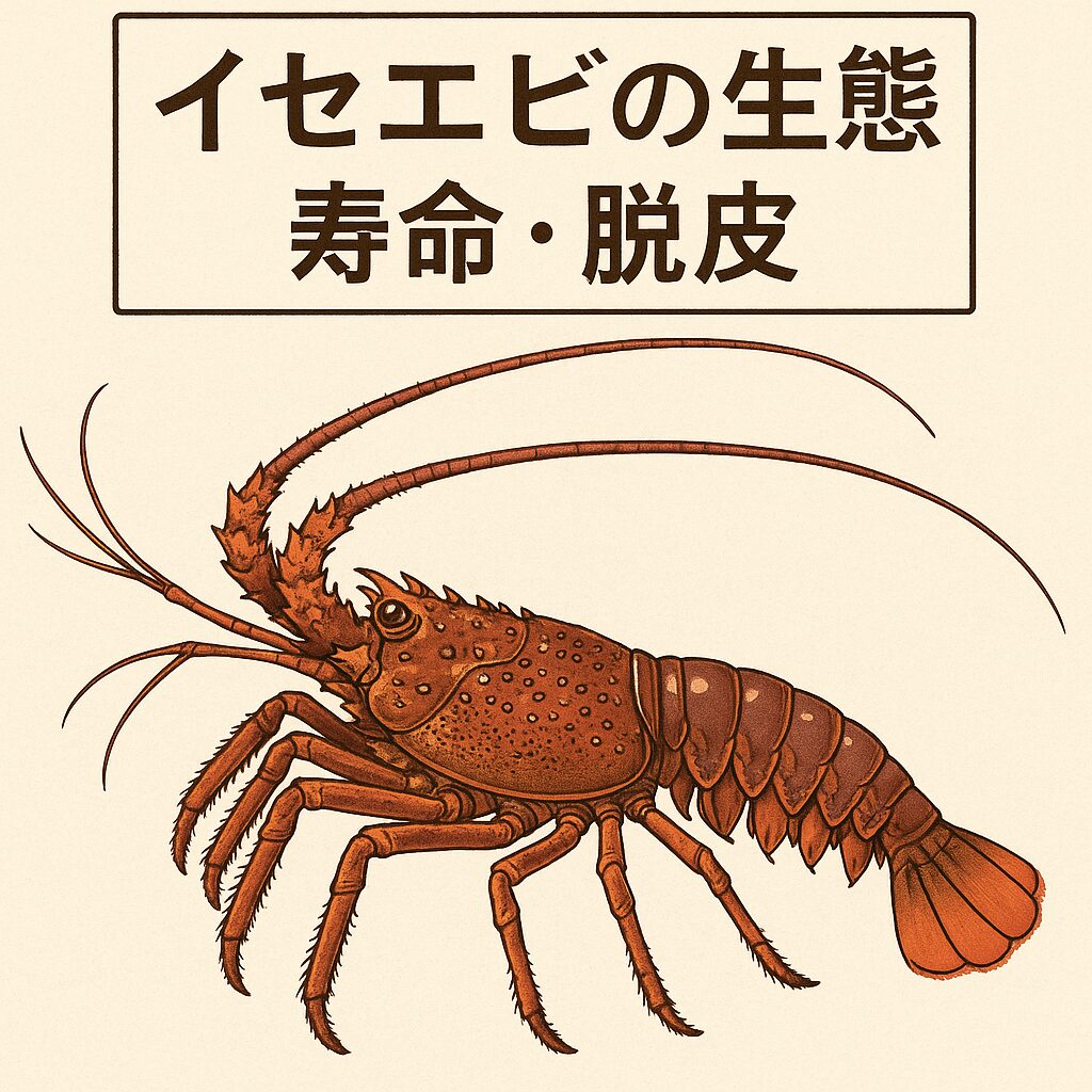 【海産物の王様】イセエビの生態とは?寿命や脱皮の秘密まで徹底解説!釣太郎