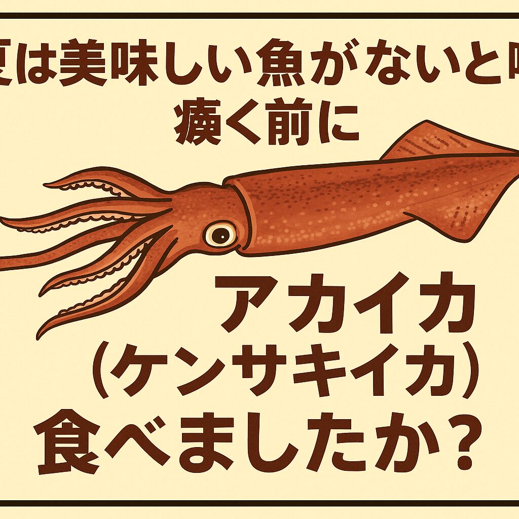 なぜ夏にケンサキイカを選ぶ人が多いのか？ 「夏に魚は食べない主義だったけど、アカイカを知ってから変わった」。釣太郎
