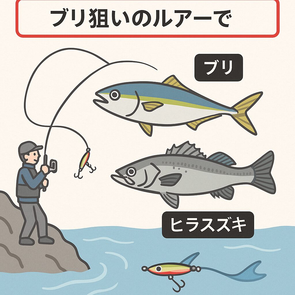 【南紀ならではの現象】ブリ狙いでヒラスズキがヒット！？逆パターンもある理由。釣太郎