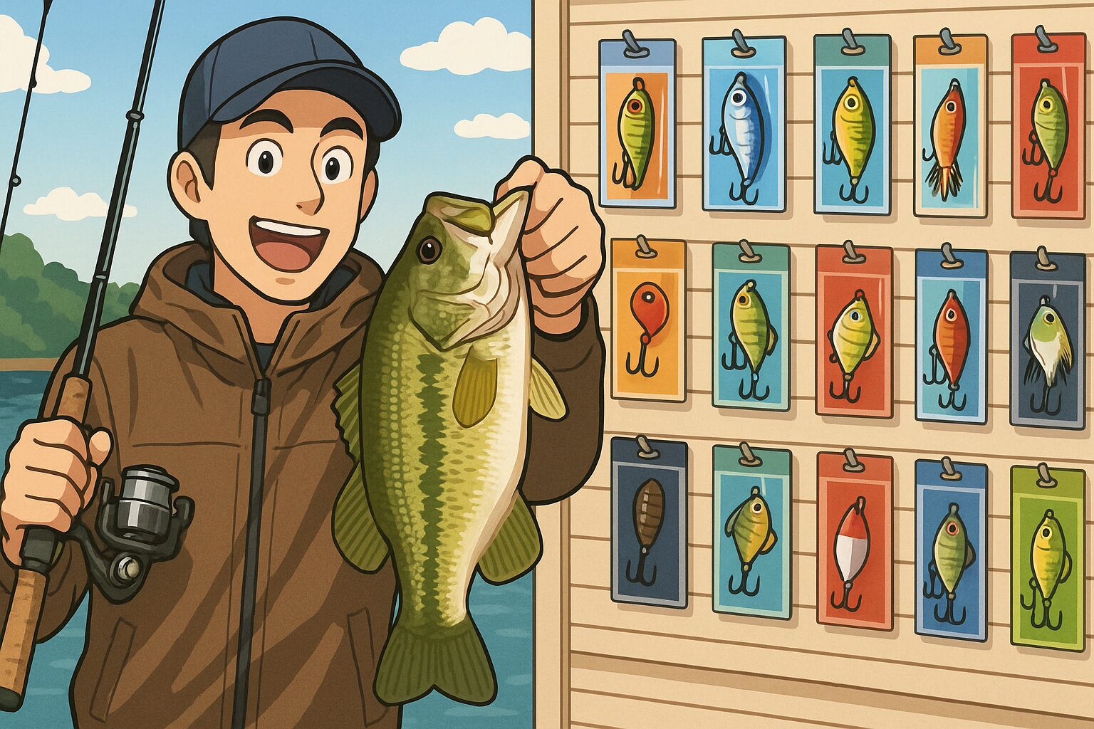 かつてのブームは落ち着いたものの、バス釣りは「文化」として根付いている。 ・釣りの入口として今も機能しており、「釣りの面白さ」を知るには最適なジャンル。釣太郎