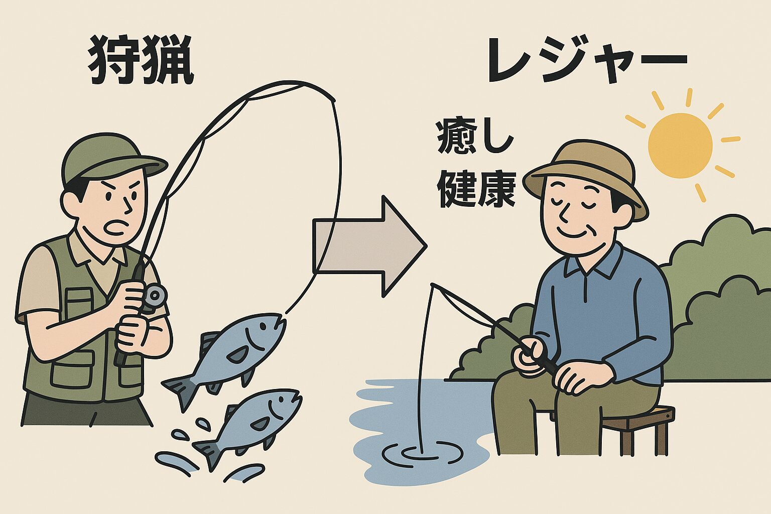 釣り業界は今、確実に変化の渦中にあります。 狩猟本能を満たすだけの娯楽から、癒し・健康・心の豊かさを得られるアウトドアへ。 初心者や女性、家族連れが増えるのも当然の流れです。釣太郎