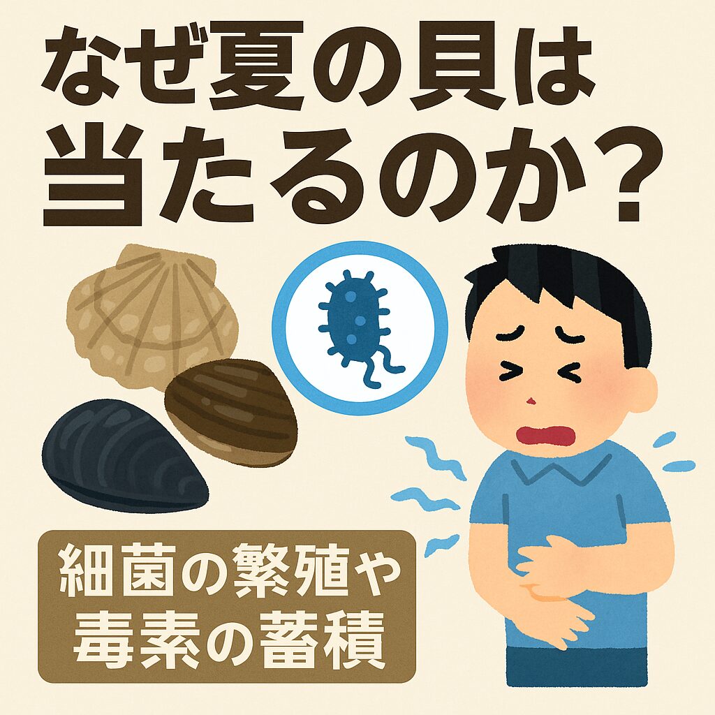 なぜ夏の貝は当たると言われるのか