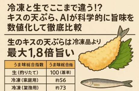 キスの天ぷらを最大限に美味しく味わいたいなら「生」一択。 とくに釣りたての個体は、旨味も香りも別格です。釣太郎