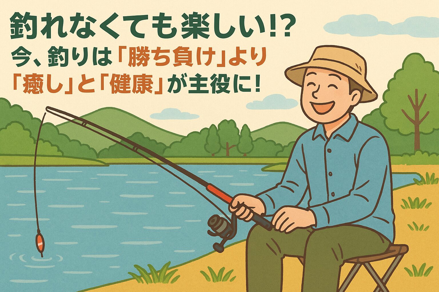 釣りは“釣果”だけじゃない。“幸福感”を釣る時代へ 釣れなくても楽しい。 この言葉が、今の釣りブームを象徴しています。釣太郎
