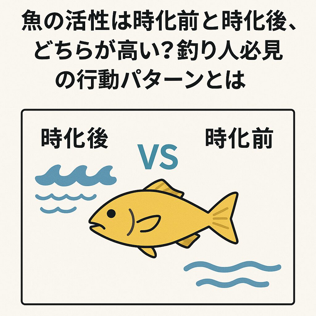 釣りに行くなら「時化前」を狙え！魚の活性が最も上がるのは時化の直前！釣太郎