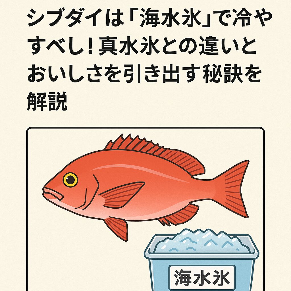 夏の高級魚・シブダイは、釣った直後の「冷やし方」で味が決まります。真水氷ではなく「海水氷」を使うことで――。・身がパサつかず・見た目もキレイに保たれ・鮮度を長時間キープ。最高の状態で持ち帰ることができます。釣太郎