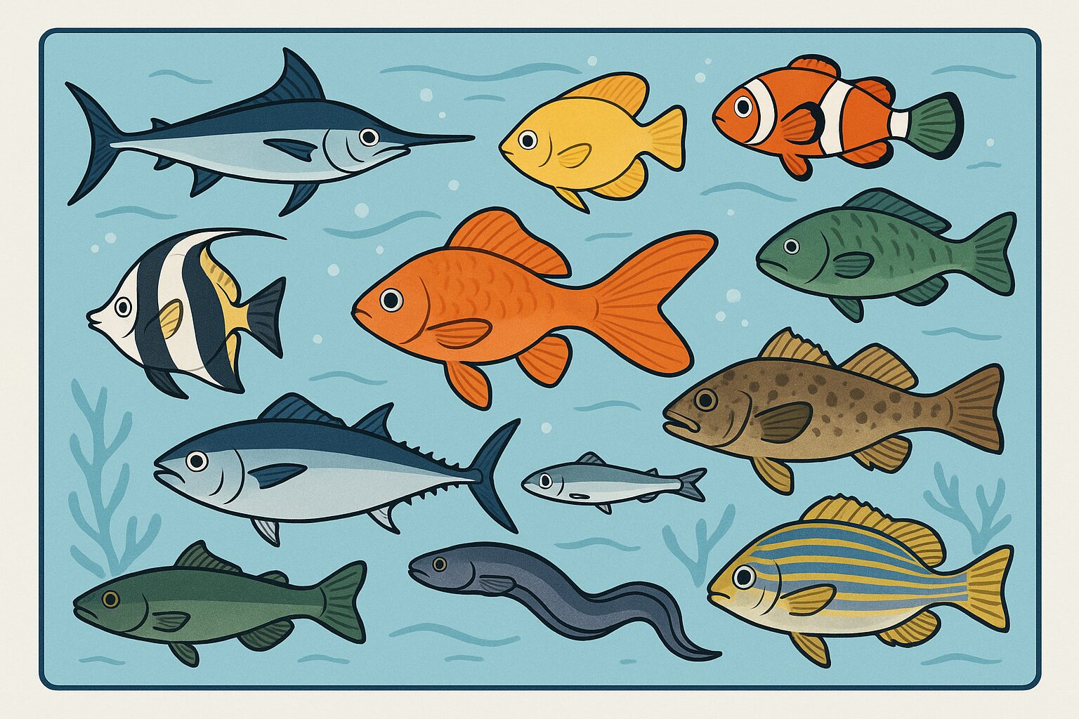 日本は、海に囲まれた島国であり、黒潮と親潮が交差する特異な海洋環境のため、魚の種類も非常に豊富です。
日本近海に分布する魚の種類数は、約3,800種以上。釣太郎