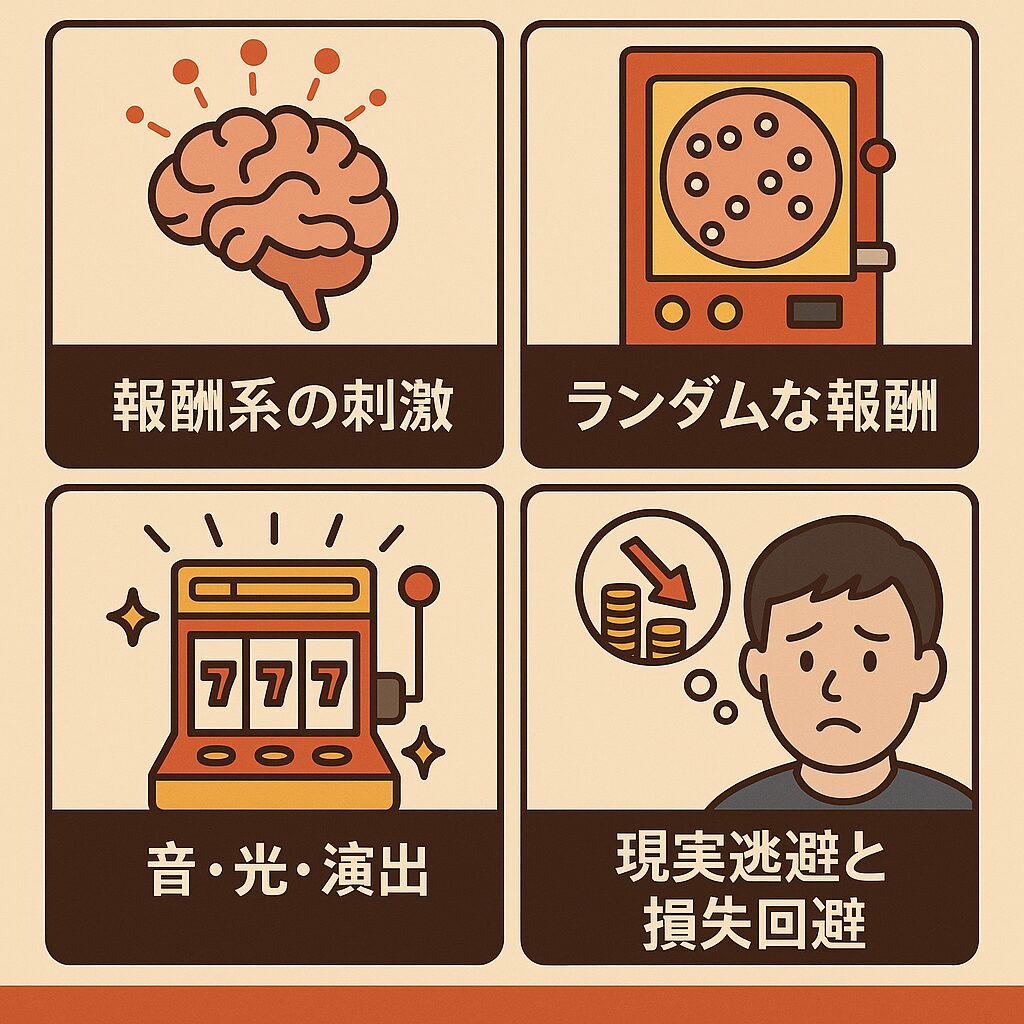 何故パチスロには依存性がある？
