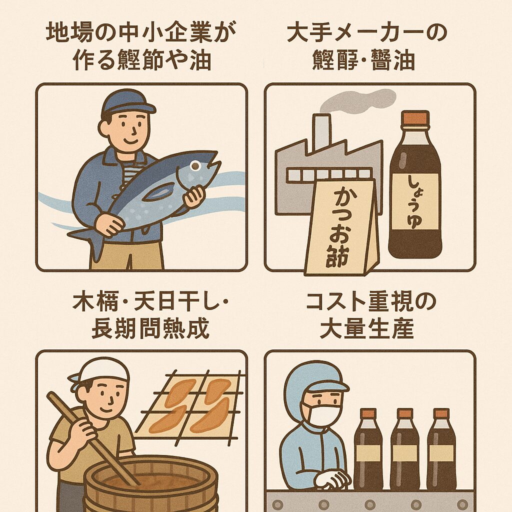 【本物の味は地元にあり】鰹節と醤油、大手メーカー品と地場製品の違いとは？釣太郎