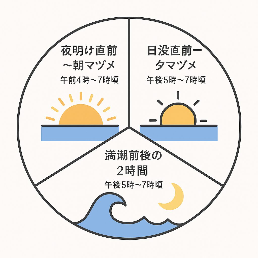 プロが絶対教えたくない、アオリイカが必ず釣れる3つの時間帯【保存版】釣太郎