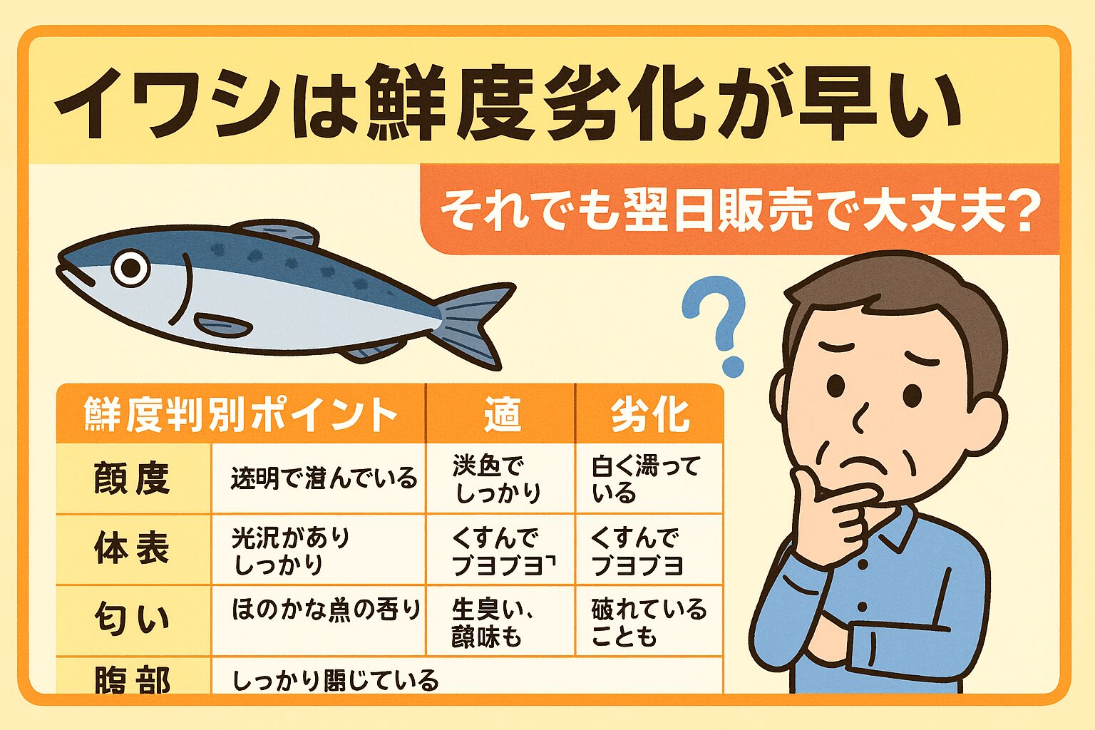 イワシは安価でおいしく、栄養も豊富な素晴らしい魚。
しかし鮮度が命であることは間違いありません。釣太郎
