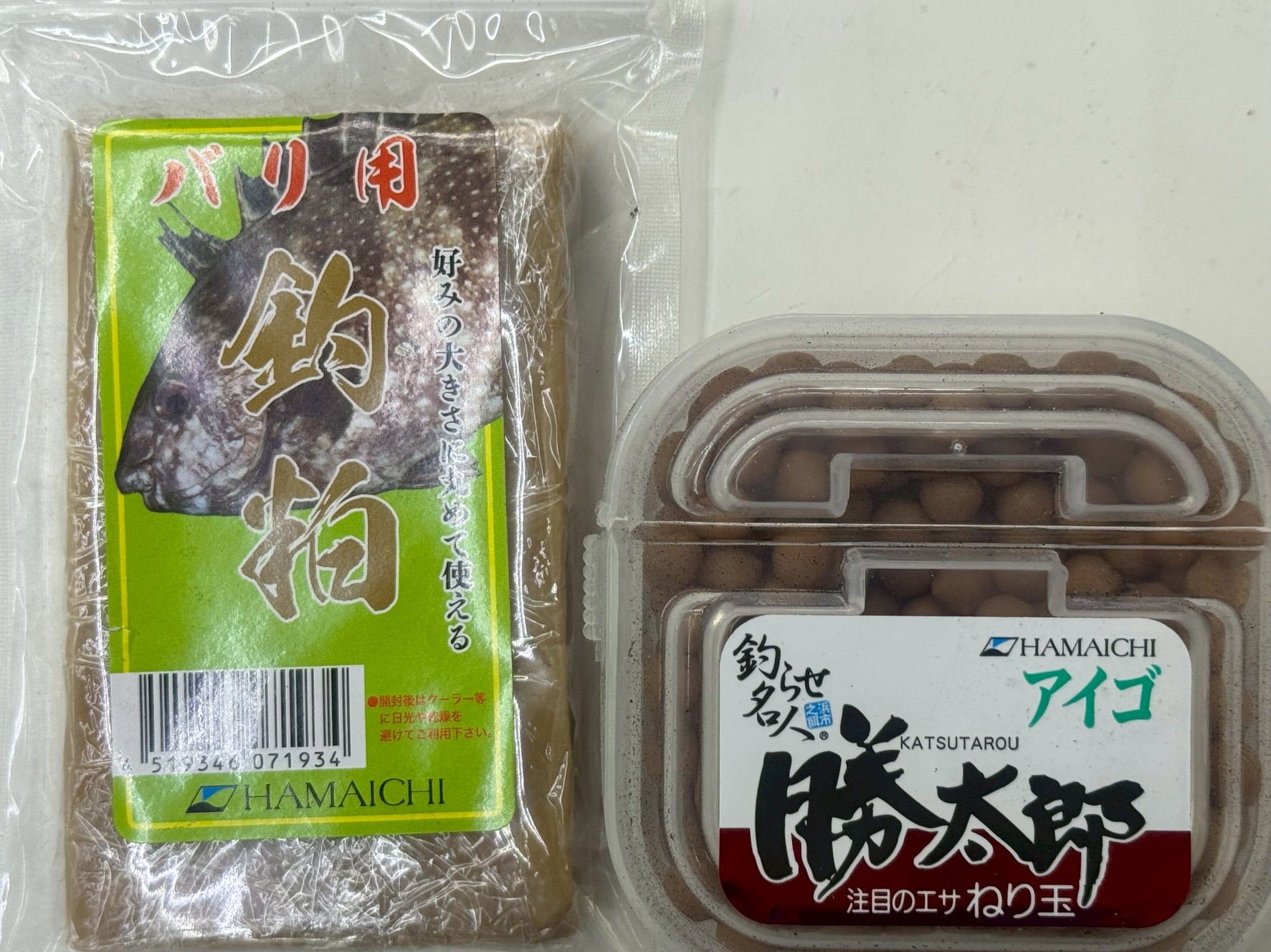 バリコ（アイゴ）釣り好調。エサは昔ながらの酒カス。釣太郎