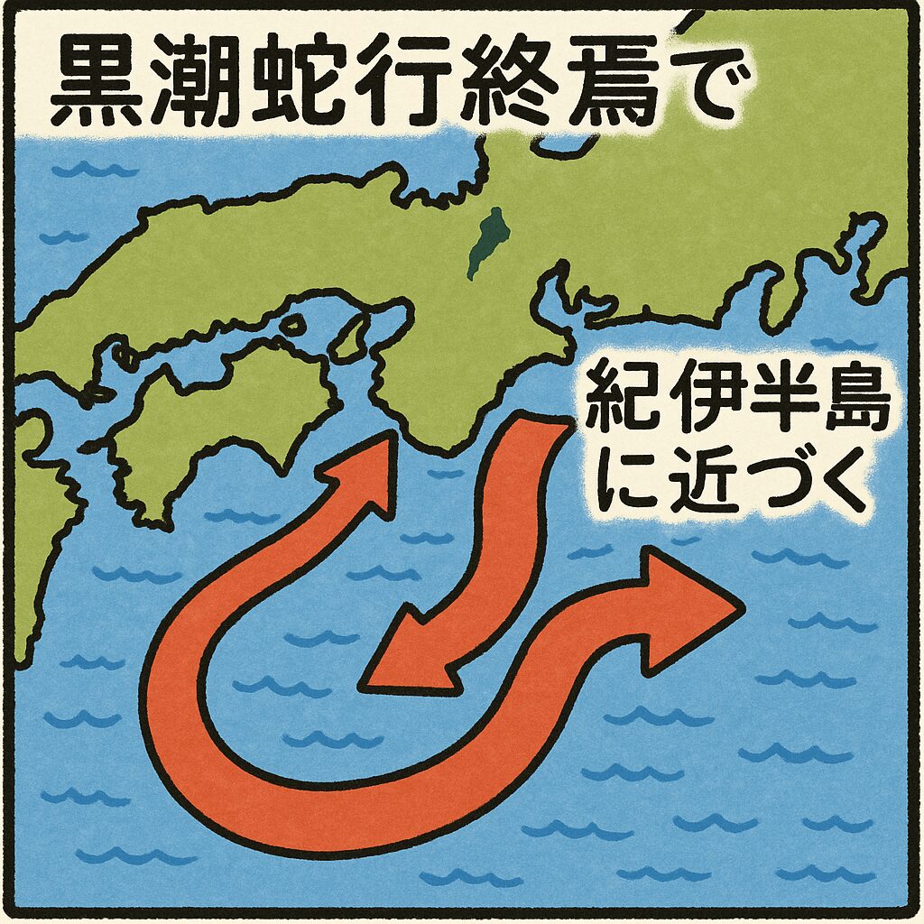 黒潮が紀伊半島に近づけば、カツオやマグロなどの回遊魚を中心に、魚は多くなる可能性が高い。釣太郎