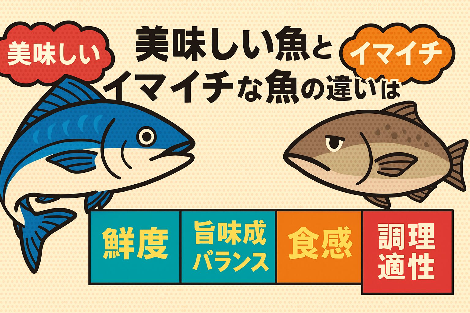 魚の美味しさの9割は「鮮度」と「旬」で決まる。釣太郎