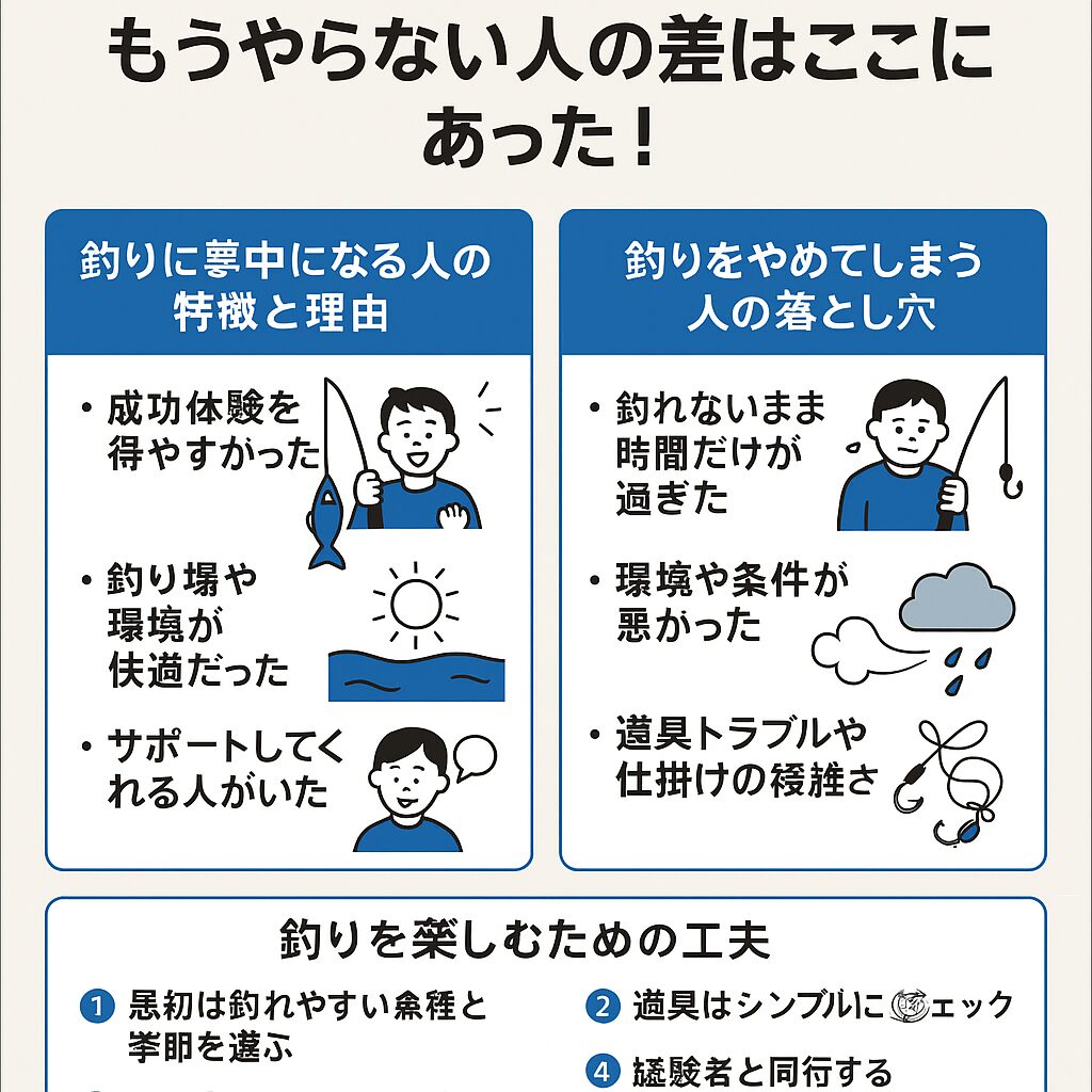 釣りにハマるかどうかは、最初の1回での体験がカギです。釣太郎