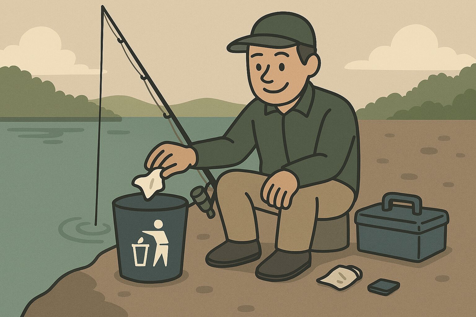 ゴミを捨てる釣り人は、一体全体の何パーセントいるのか。彼らはなぜ平気でゴミを捨てられるのか。その心理とは。釣太郎