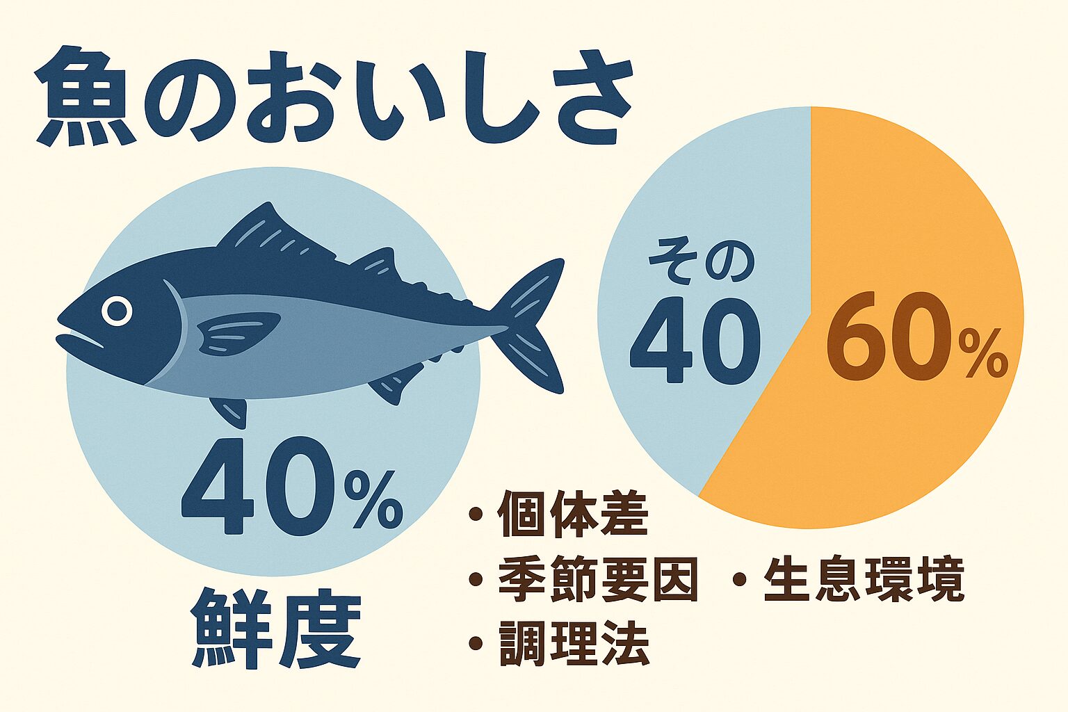 魚の美味しさは鮮度40％、残り60％は個体差や季節要因が決め手！AIが科学的に解説。釣太郎