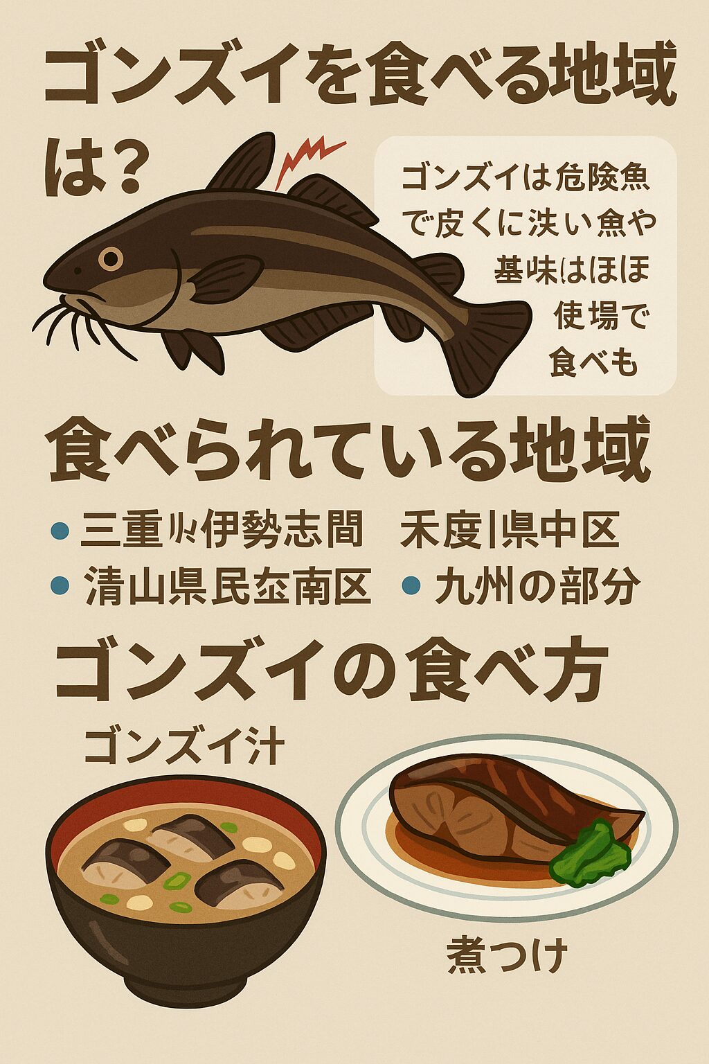 釣り人にとっては厄介者のゴンズイですが、地域によっては「知る人ぞ知るごちそう魚」。釣太郎