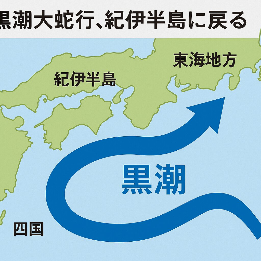 7年9カ月続いた「黒潮大蛇行」は、2025年4月をもって終息の兆しが現れました。釣太郎