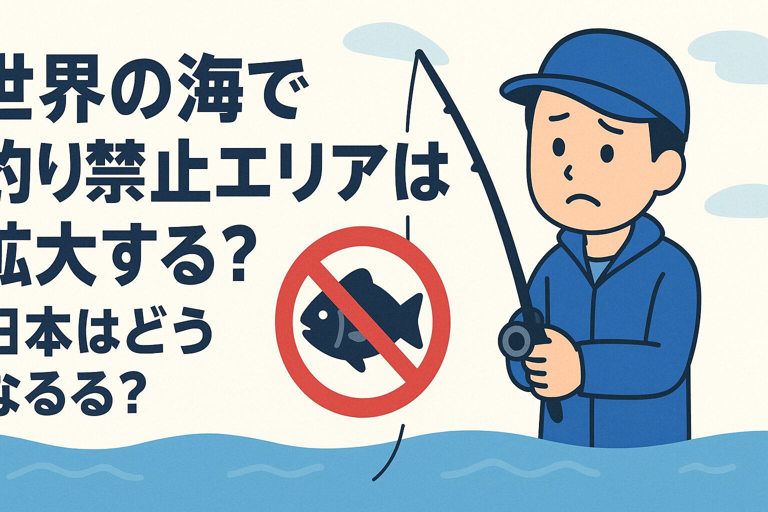 世界の海で釣り禁止エリアは拡大する？日本はどうなる？釣太郎