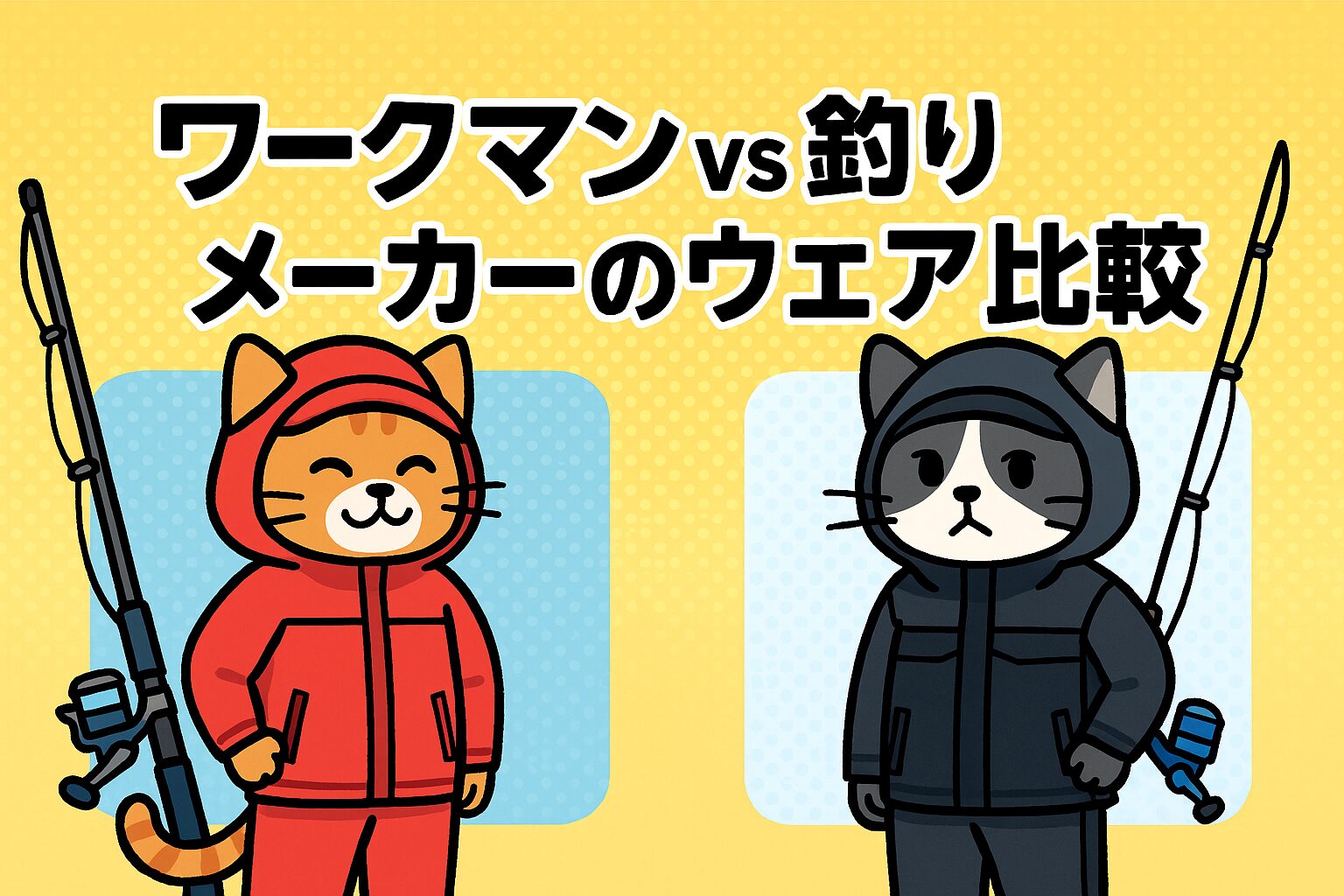 「価格対性能」で見るなら、ワークマンは今や強力。荒天の長時間・磯や船・冬季の酷使では、専用ブランドの設計思想と耐久設計が効きます。釣太郎