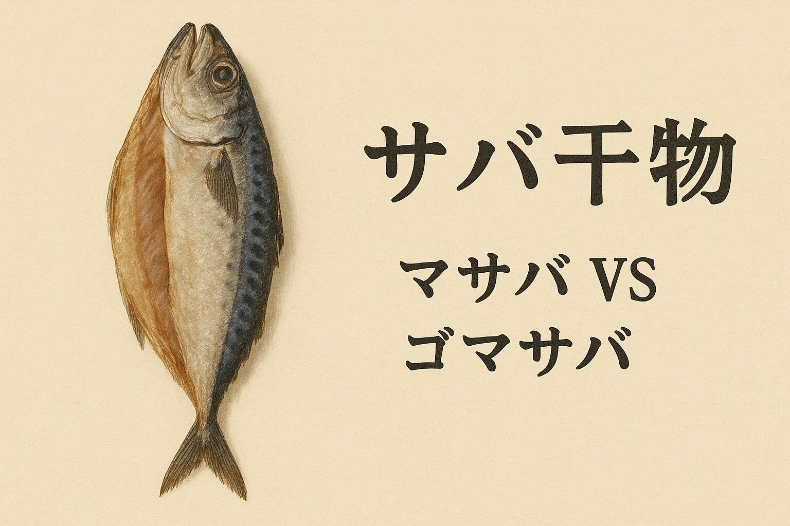 【徹底比較】マサバ vs ゴマサバ！干物にするならどっちが美味しい？釣太郎