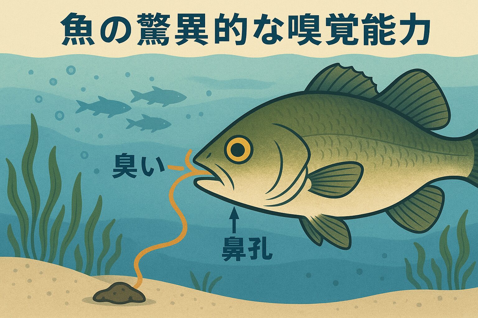 魚の嗅覚は、単なる感覚器官ではなく、生存戦略の中心。釣り人がこの事実を理解し、匂いに配慮した釣りを実践することで、釣果は大きく変わります。釣太郎