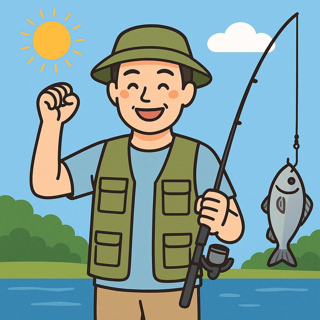 釣り人は健康的に見えるのは事実。それは「釣りによって健康が維持される」だけでなく「健康であるから釣りを楽しめる」という相互作用の結果。釣太郎
