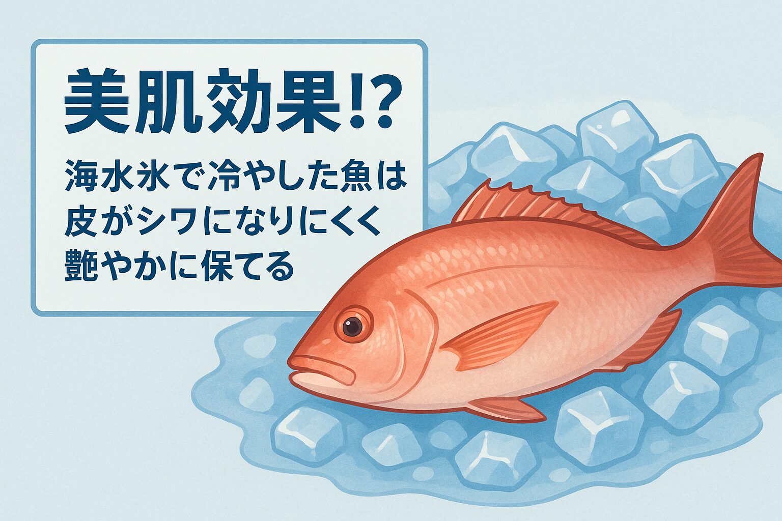 「釣った魚がピチピチのまま帰宅」を叶える！海水氷の秘密。釣太郎