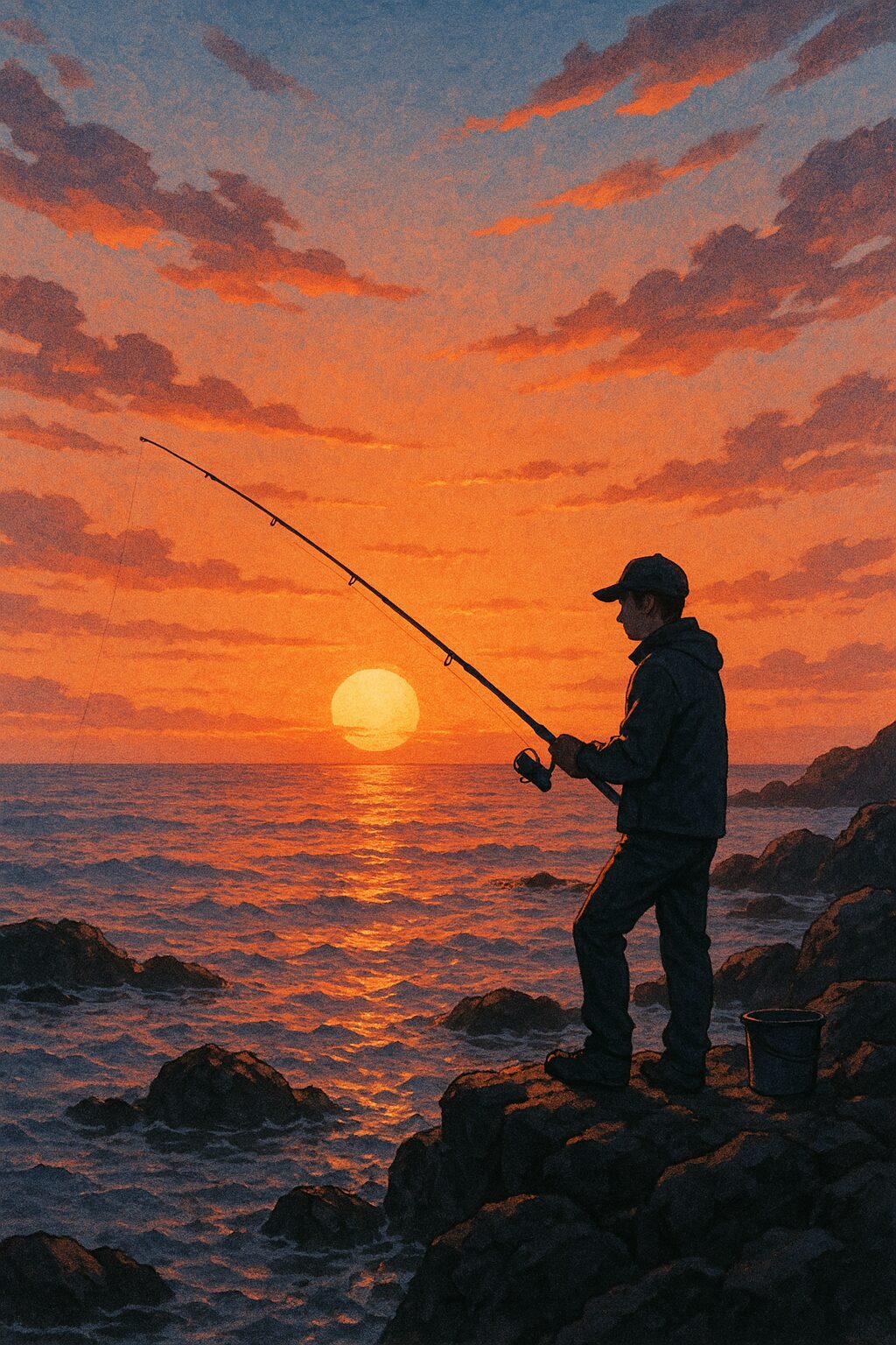 朝夕のマヅメ時は、アングラーにとって最高のチャンスタイムです。この時間帯には小魚が岸近くに集まるため、それを追ってフィッシュイーター（肉食魚）も接岸し、釣りやすくなります。釣太郎