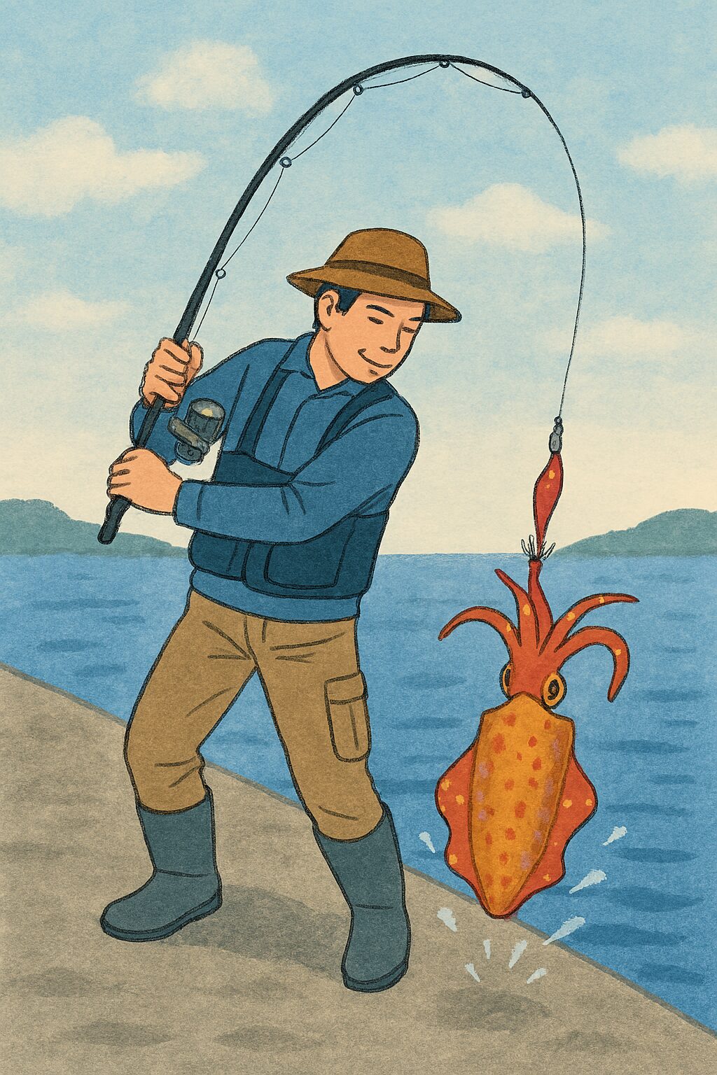 アオリイカ釣り聖地和歌山南紀。もうすぐ秋のシーズンイン。釣太郎